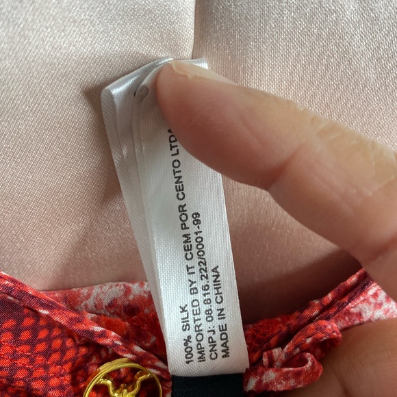 Vix Paul Ahermanny Python Print Mini Silk Dress - Picture 5 of 9